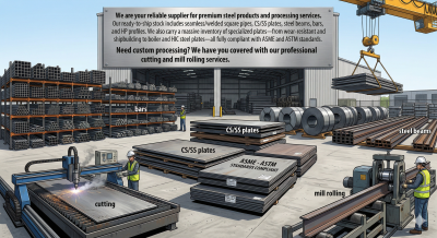 steel plate close-up